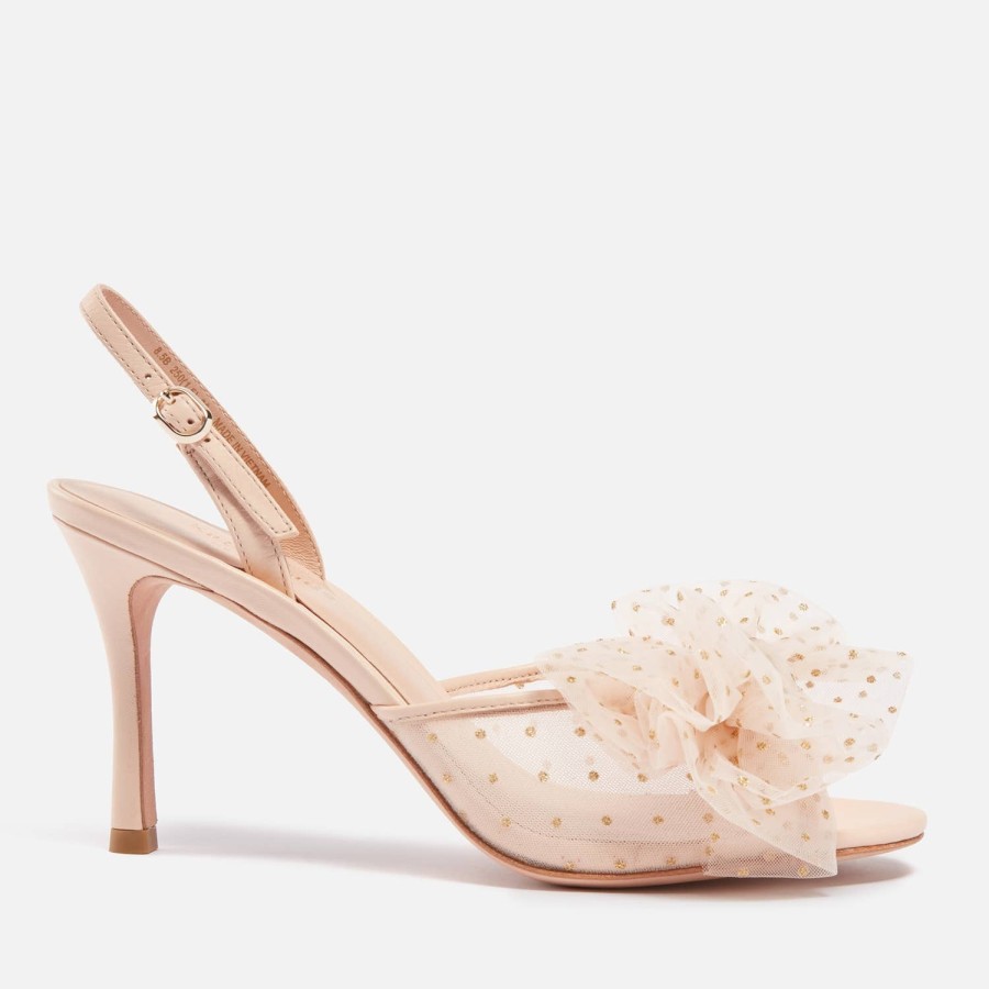 Footwear Kate Spade New York Heels | Kate Spade New York Women'S Bridal Sparkle Heeled Sandals