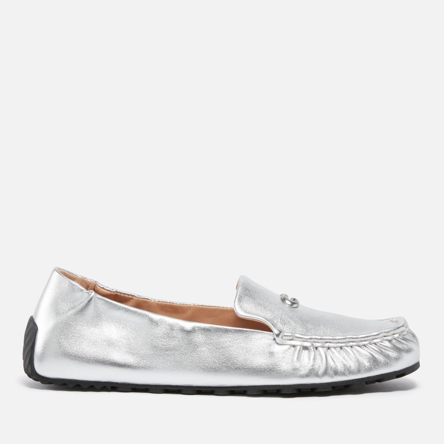 Footwear Coach Footwear | Coach Women'S Ronnie Leather Loafers