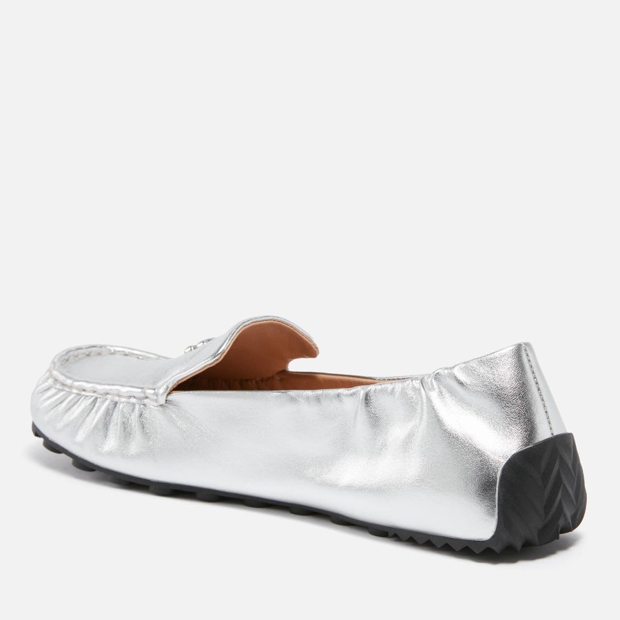 Footwear Coach Footwear | Coach Women'S Ronnie Leather Loafers