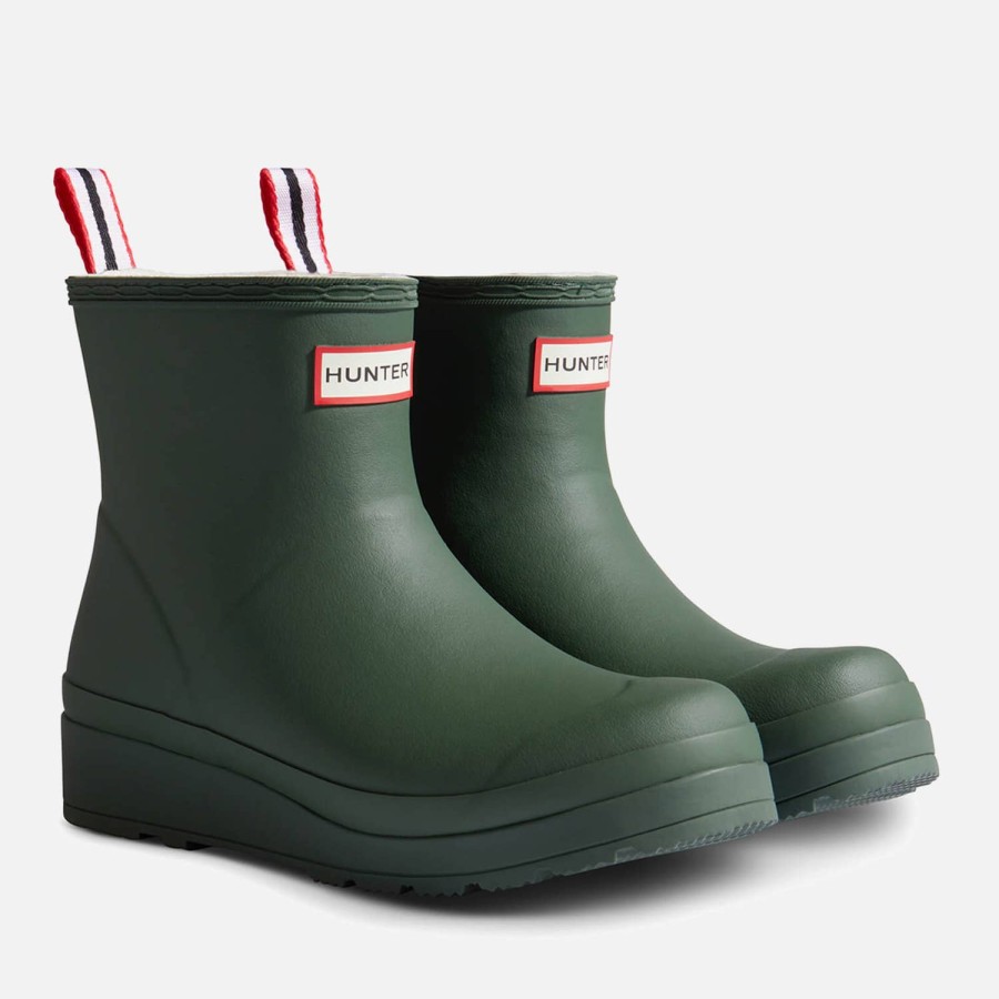 Footwear Hunter Wellies | Hunter Women'S Play Short Insulated Rubber Wellies