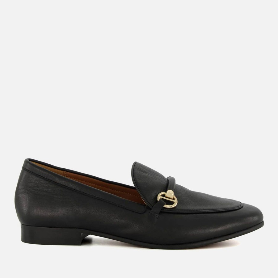 Footwear Dune Loafers | Dune Women'S Grandeur Leather Loafers