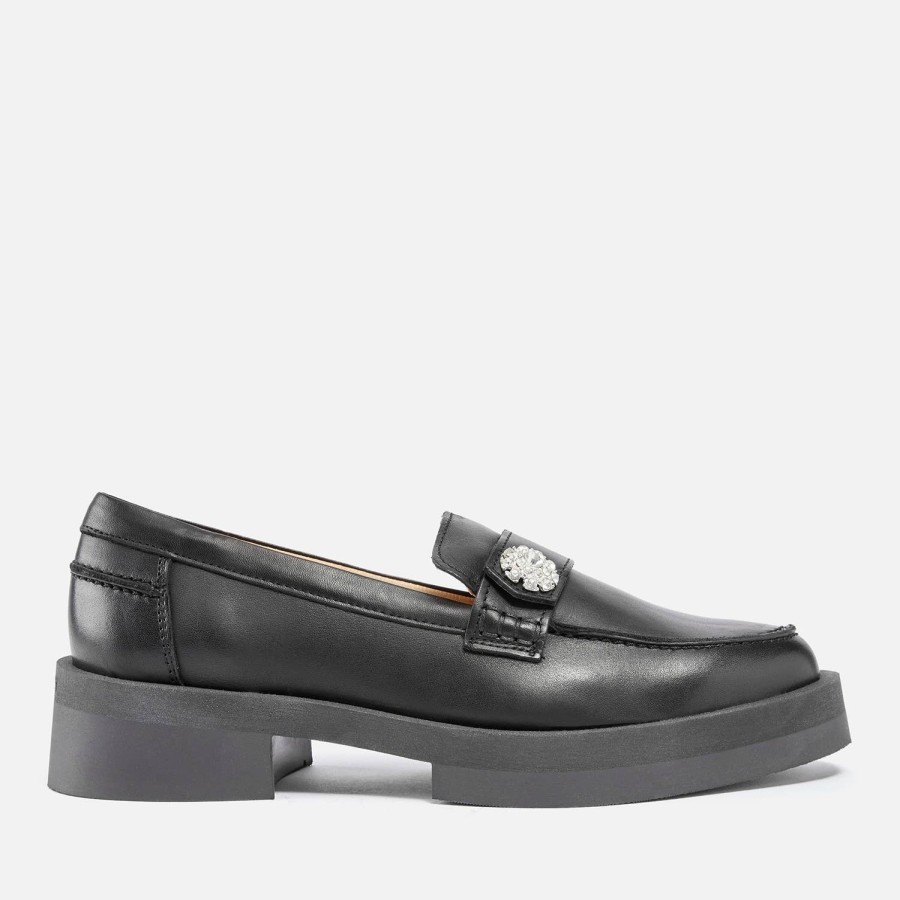 Footwear Steve Madden Flats | Steve Madden Women'S Meggie Leather Loafers