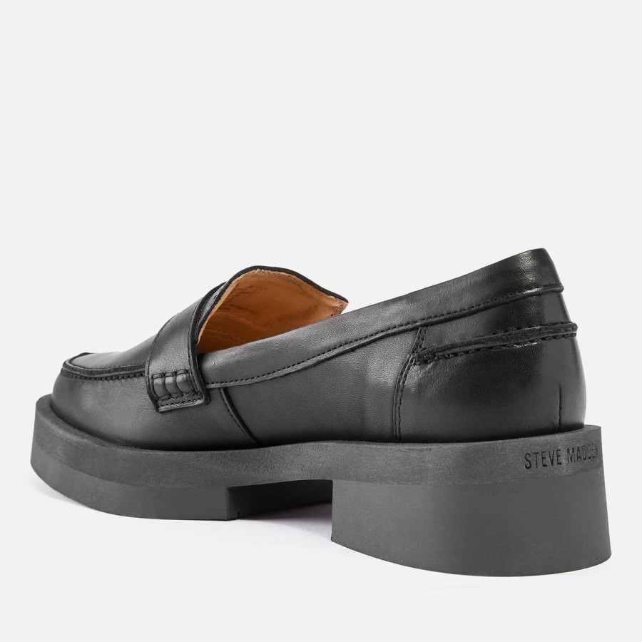 Footwear Steve Madden Flats | Steve Madden Women'S Meggie Leather Loafers