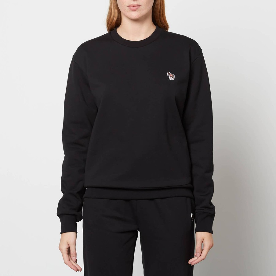 Woemn PS Paul Smith Hoodies & Sweats | Ps Paul Smith Women'S Zebra Sweatshirt - Black