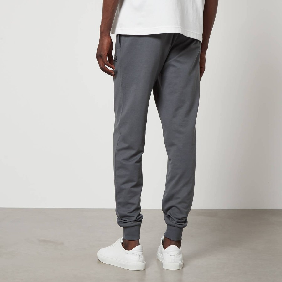 Men EA7 Trousers | Ea7 Men'S Identity Joggers - Iron Gate