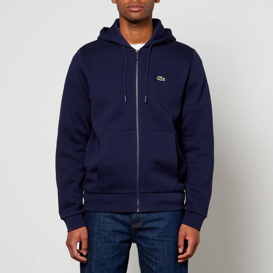 Men Lacoste Hoodies & Sweats | Lacoste Cotton-Blend Jersey Hoodie