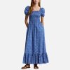 Woemn Polo Ralph Lauren Dresses | Polo Ralph Lauren Shirred Cotton Maxi Dress