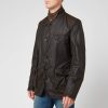 Men Barbour Heritage Jackets & Coats | Barbour Heritage Men'S Beacon Sports Jacket - Olive