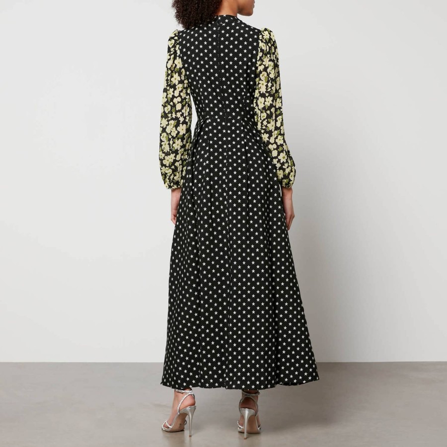 Woemn Sister Jane Dresses | Sister Jane Ballad Jacquard And Seersucker Midi Dress