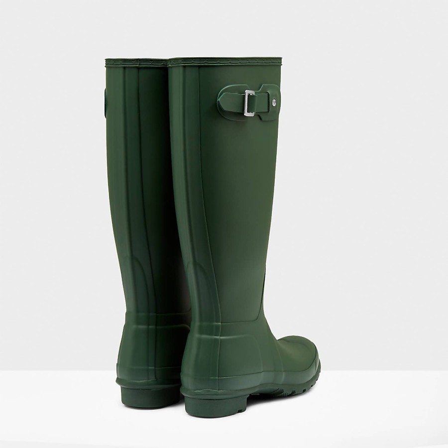 Footwear Hunter Wellies | Hunter Women'S Original Tall Wellies - Hunter Green