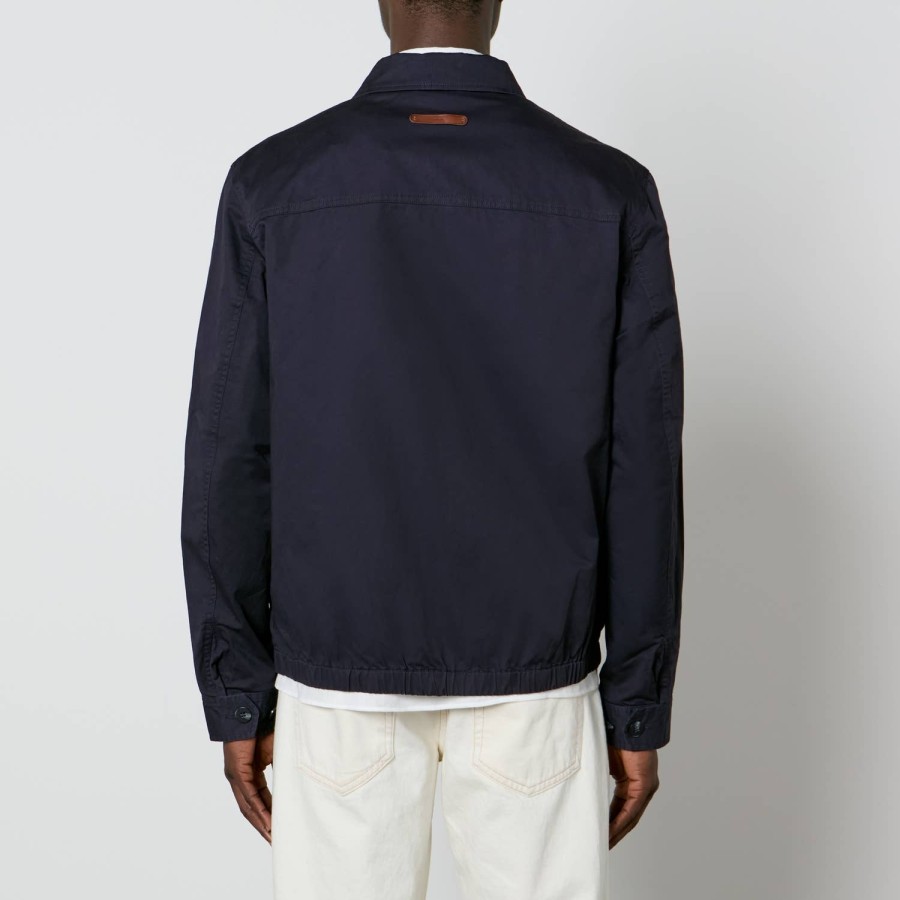 Men GANT Jackets & Coats | Gant Windcheater Cotton Jacket