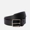 Men Lacoste Belts | Lacoste Leather Logo Belt