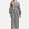 Woemn Nobody's Child Clothing | Nobody'S Child Issy Checked Cotton-Seersucker Midi Dress