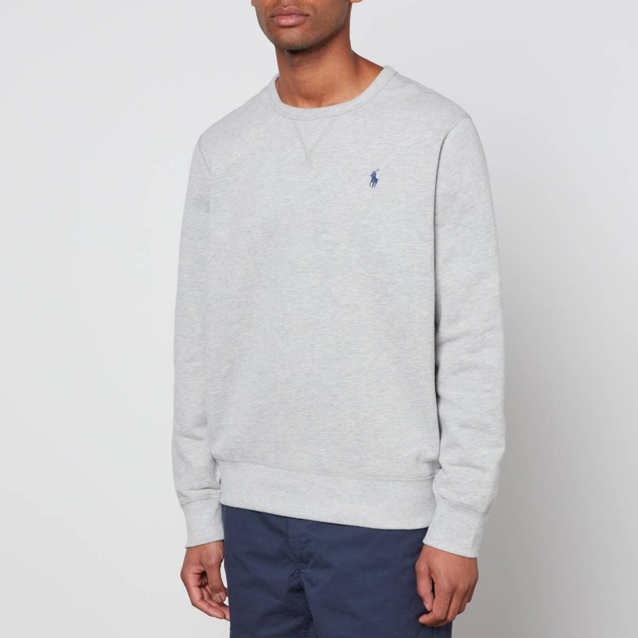 Men Polo Ralph Lauren Hoodies & Sweats | Polo Ralph Lauren Men'S Fleece Sweatshirt - Andover Heather