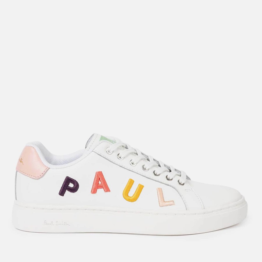 Footwear Paul Smith Footwear | Paul Smith Women'S Lapin Letters Leather Trainers