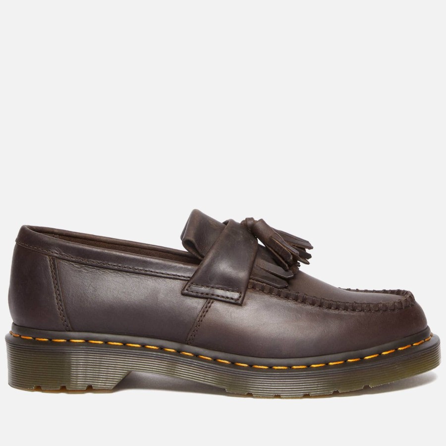 Footwear Dr. Martens Shoes | Dr. Martens Men'S Adrian Leather Loafers