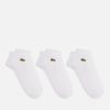 Men Lacoste Socks & Underwear | Lacoste Three-Pack Logo-Embroidered Cotton-Blend Socks