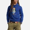 Men Polo Ralph Lauren Hoodies & Sweats | Polo Ralph Lauren Bear Logo-Print Cotton-Jersey Hoodie