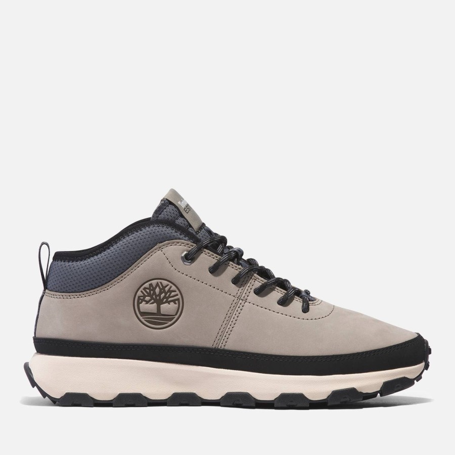 Footwear Timberland Boots | Timberland Men'S Winsor Trail Mid Boots - Light Taupe