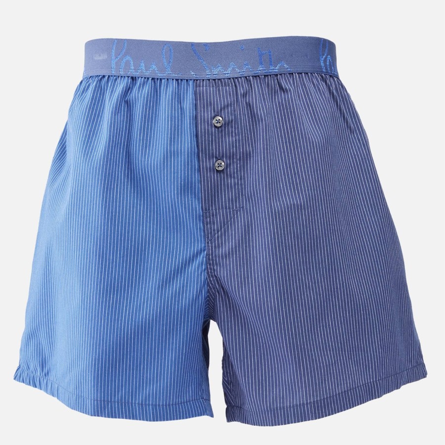 Men Paul Smith Socks & Underwear | Paul Smith Mix Up Poplin Boxer Shorts