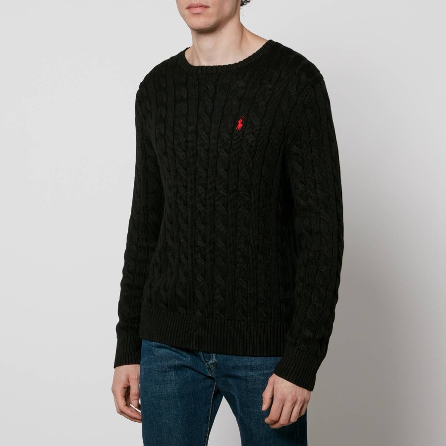 Men Polo Ralph Lauren Knitwear | Polo Ralph Lauren Roving Cotton Driver Jumper