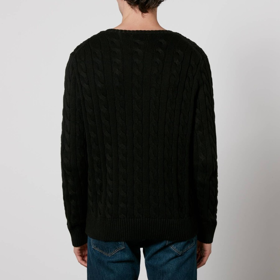 Men Polo Ralph Lauren Knitwear | Polo Ralph Lauren Roving Cotton Driver Jumper