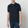 Men Tommy Hilfiger Polo Shirts | Tommy Hilfiger Chain Ribbed-Knit Polo Shirt