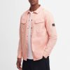 Men Barbour International Shirts | Barbour International Gear Cotton Overshirt