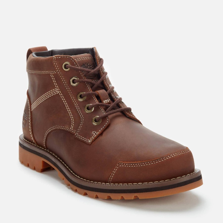 Footwear Timberland Boots | Timberland Men'S Larchmont Ii Leather Chukka Boots - Rust