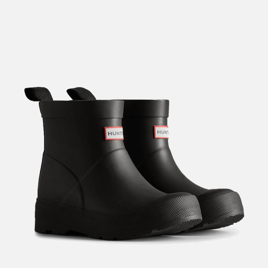 Child & Baby Hunter Footwear | Hunter Junior Play Rubber Wellington Boots Black