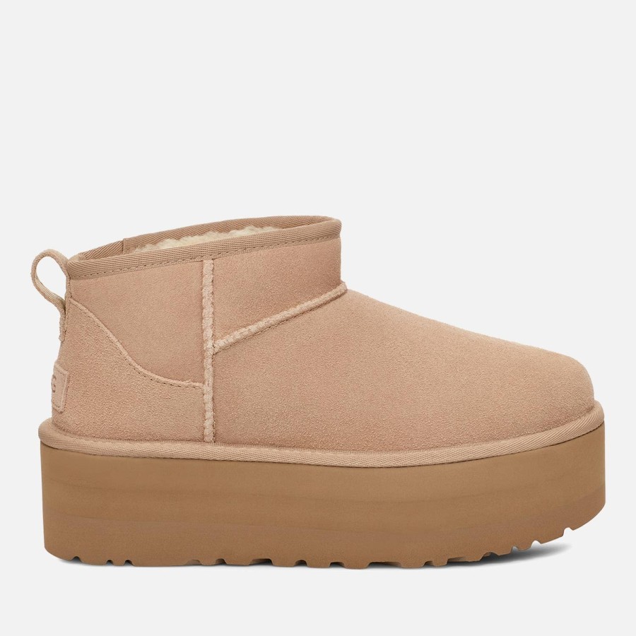 Footwear UGG Boots | Ugg Women'S Classic Ultra Mini Platform Suede Boots