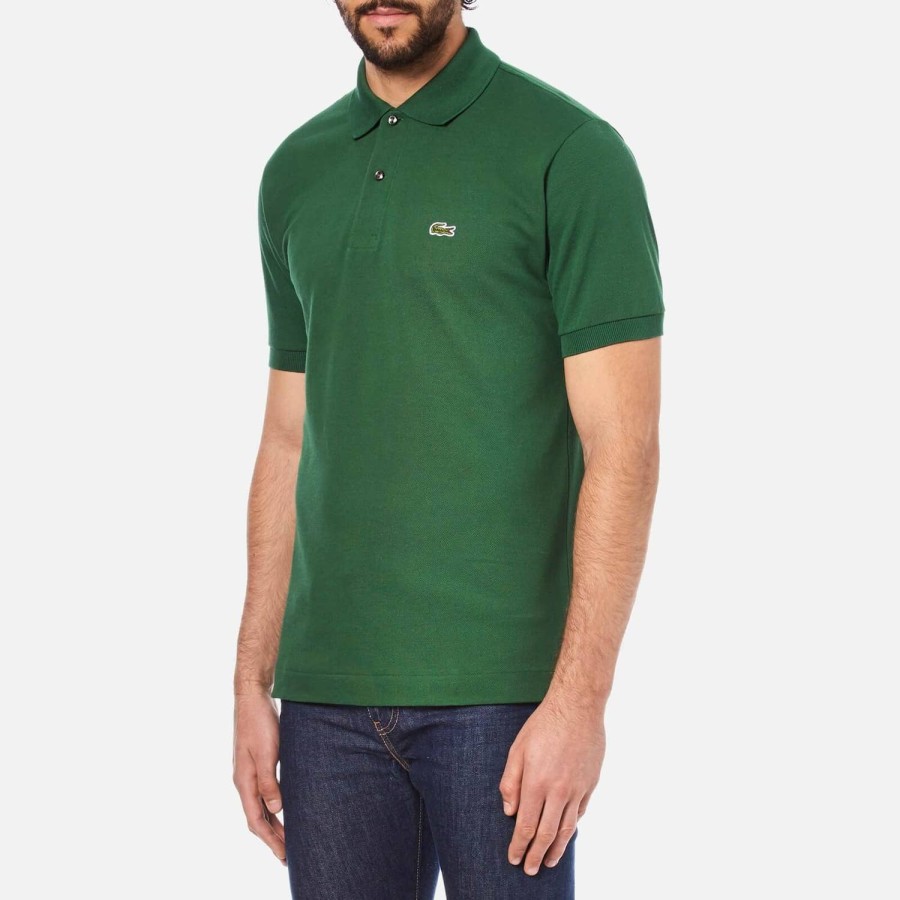 Men Lacoste Polo Shirts | Lacoste Men'S Classic Polo Shirt Green