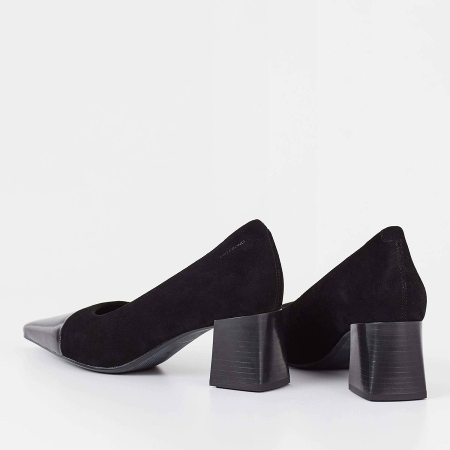 Footwear Vagabond Heels | Vagabond Women'S Altea Suede Court Shoes