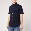 Men Polo Ralph Lauren Shirts | Polo Ralph Lauren Men'S Shirt - Aviator Navy