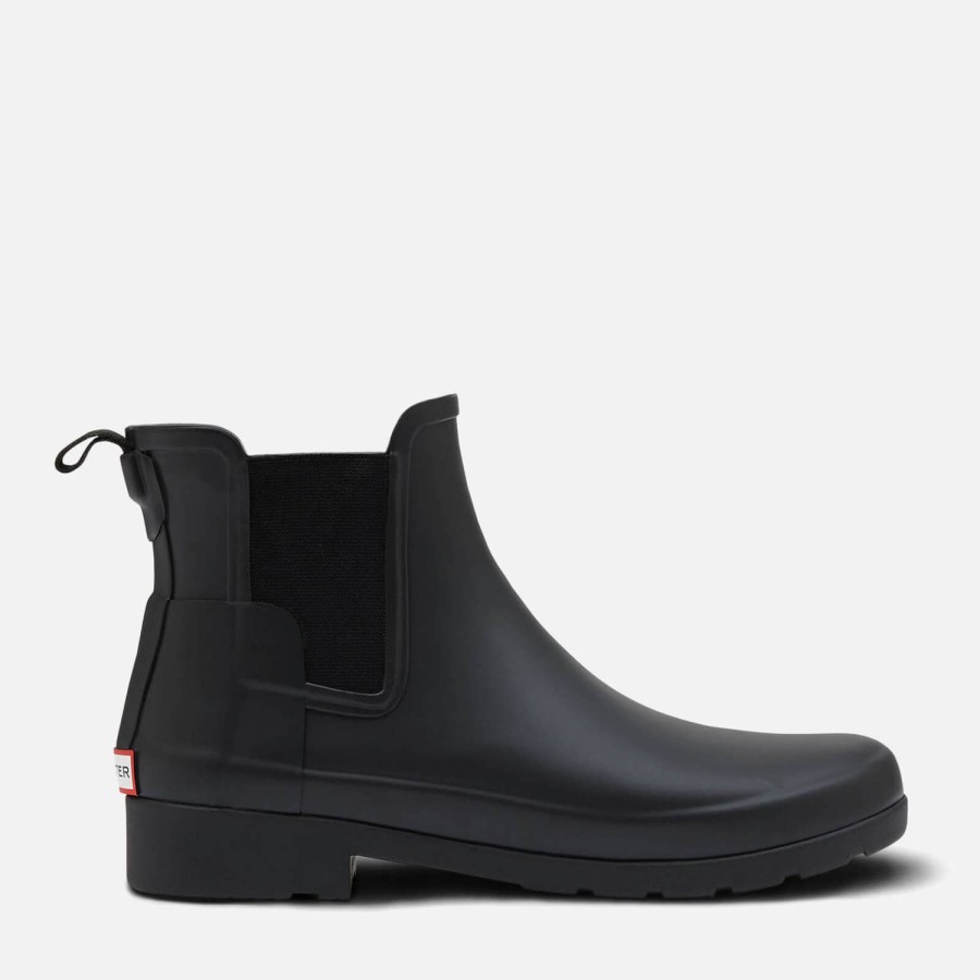 Footwear Hunter Wellies | Hunter Women'S Refined Chelsea Boots - Black