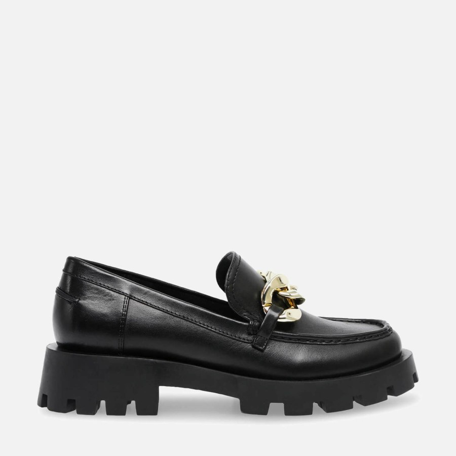 Footwear Steve Madden Loafers | Steve Madden Mix Up Leather Loafers