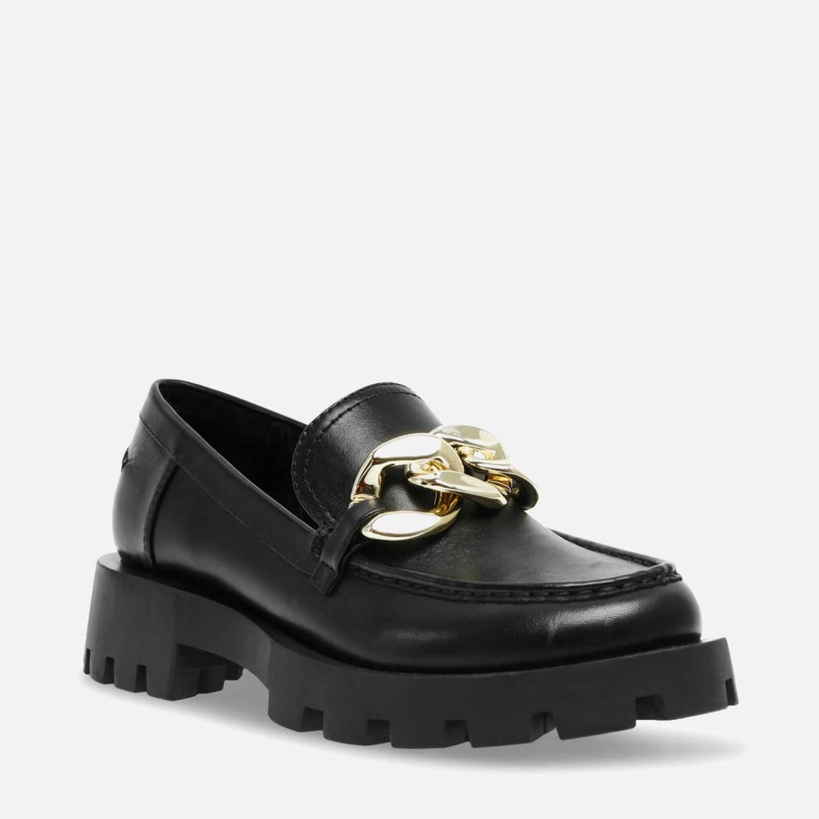 Footwear Steve Madden Loafers | Steve Madden Mix Up Leather Loafers