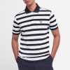 Men Barbour Heritage Polo Shirts | Barbour Heritage Stripe Sports Cotton Polo Shirt