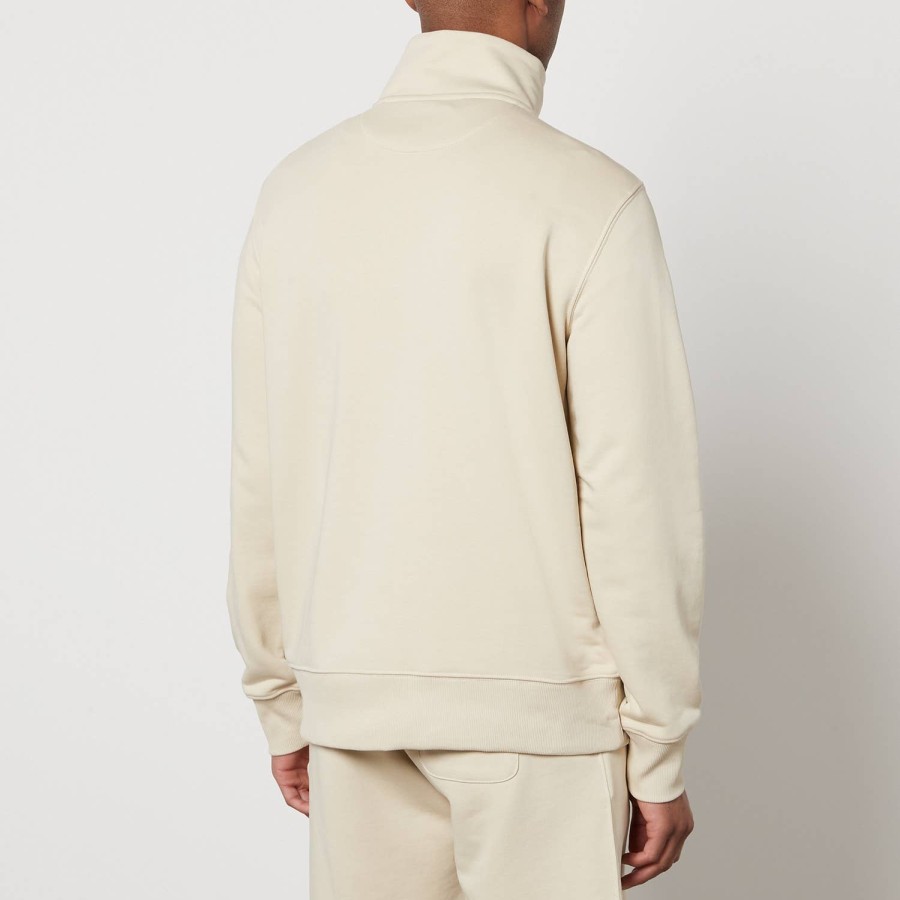 Men GANT Hoodies & Sweats | Gant Shield Half Zip Cotton-Blend Sweatshirt