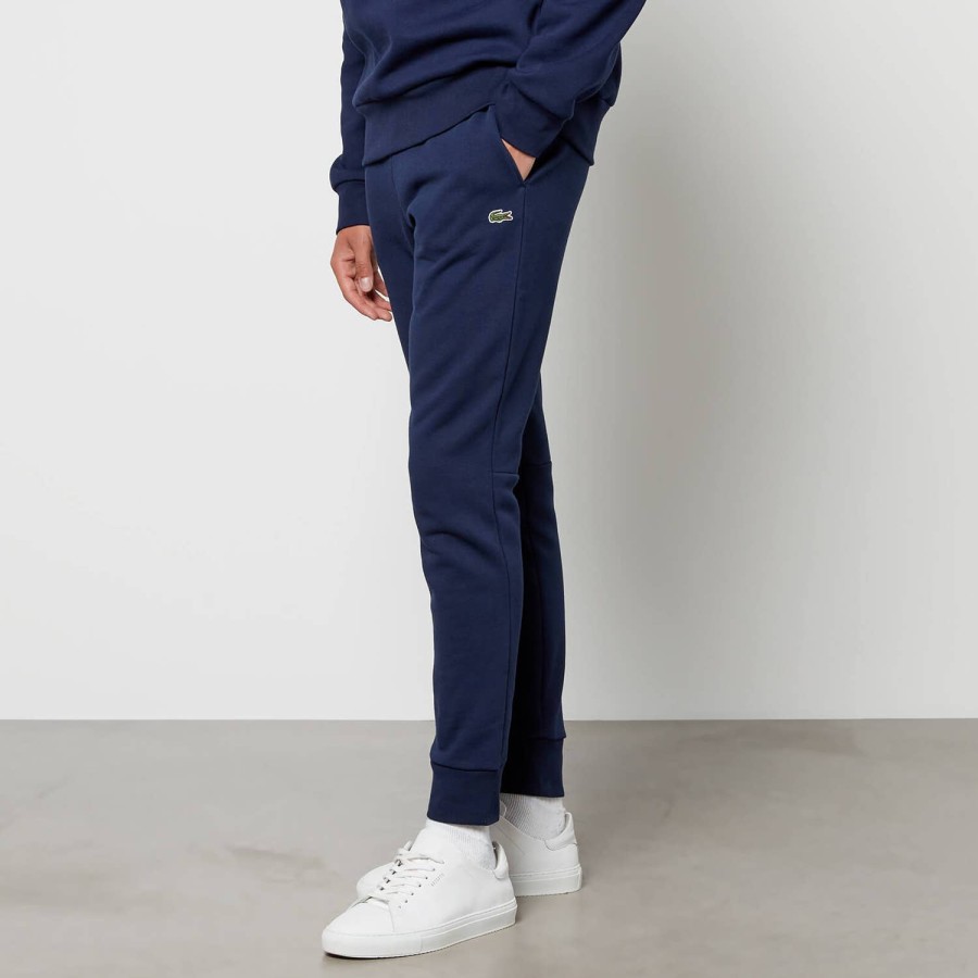 Men Lacoste Trousers | Lacoste Logo-Appliqued Cotton-Blend Jersey Jogging Bottoms