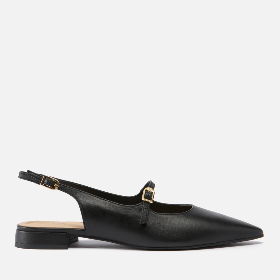 Footwear Clarks Footwear | Clarks Women'S Sensa15 Patent-Leather Pointed-Toe Flats