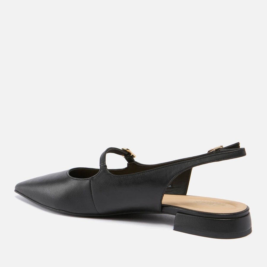 Footwear Clarks Footwear | Clarks Women'S Sensa15 Patent-Leather Pointed-Toe Flats