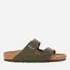 Footwear Birkenstock Sandals | Birkenstock Arizona Desert Dust Vegan Double Strap Sandals