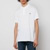 Men Polo Ralph Lauren Polo Shirts | Polo Ralph Lauren Men'S Spa Terry Polo Shirt - White