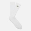 Men Lacoste Loungewear | Lacoste Men'S 3 Pack Sport Socks - White