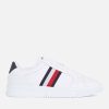 Footwear Tommy Hilfiger Trainers | Tommy Hilfiger Men'S Leather Cupsole Trainers