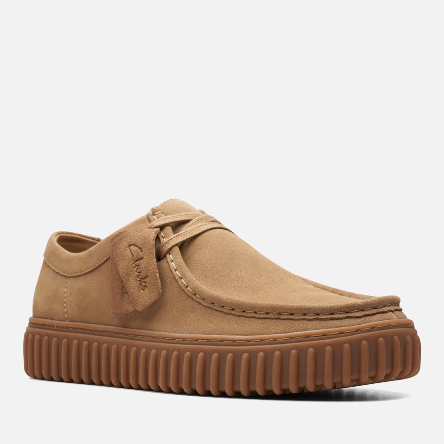 Footwear Clarks Shoes | Clarks Men'S Torhill Lo Suede Shoes