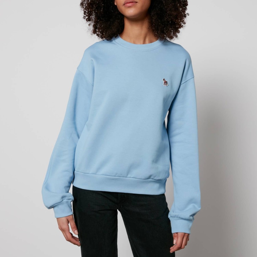 Woemn PS Paul Smith Hoodies & Sweats | Ps Paul Smith Zebra Organic Cotton-Jersey Sweatshirt