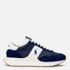 Footwear Polo Ralph Lauren Trainers | Polo Ralph Lauren Train 89 Suede, Mesh And Faux Leather Trainers