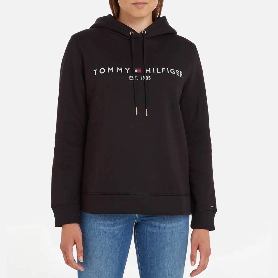 Woemn Tommy Hilfiger Hoodies & Sweats | Tommy Hilfiger Heritage Cotton-Blend Jersey Hoodie